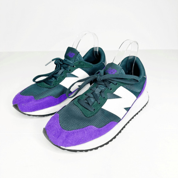 New Balance 237v1 Sneaker Night Tide Aspen purple green USA 2021 MENS size 9 - Picture 1 of 6
